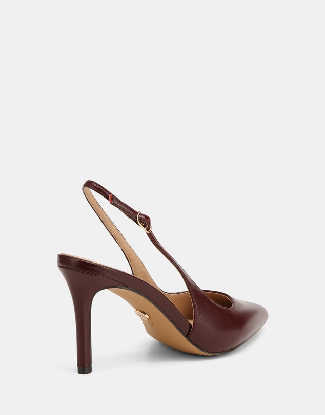 Wittner - Riker Shiny Leather Slingbacks