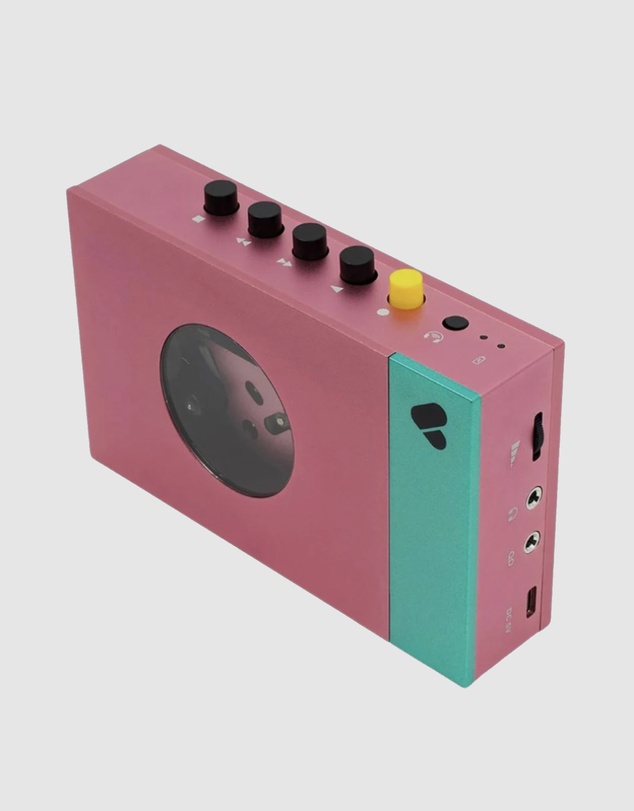 We Are Rewind - We Are Rewind Portable Cassette Player & Recorder - Edith, Pink & Green