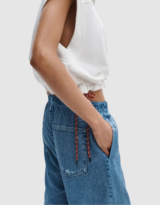 rag & bone - rb Miramar Crinkle Cover Up Phoebe Pants