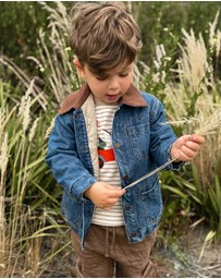 Purebaby - Denim Worker Jacket -Kids-Babies
