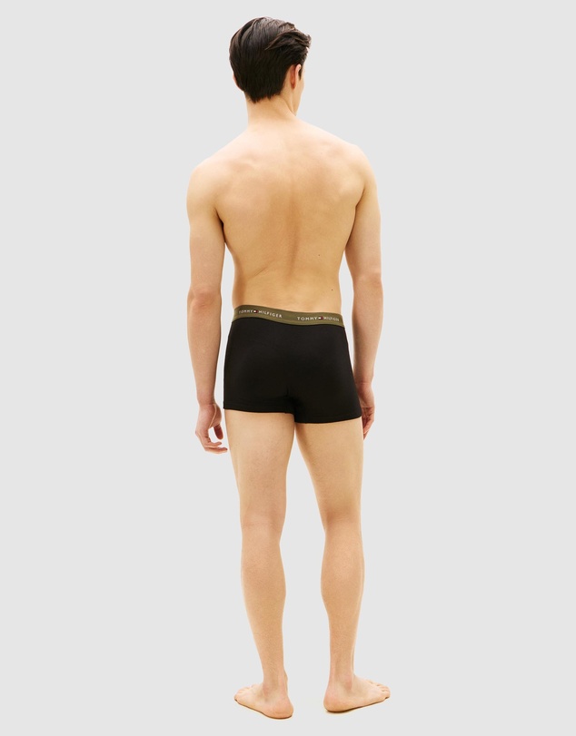 Tommy Hilfiger - 3-Pack Signature Repeat Logo Waistband Trunks
