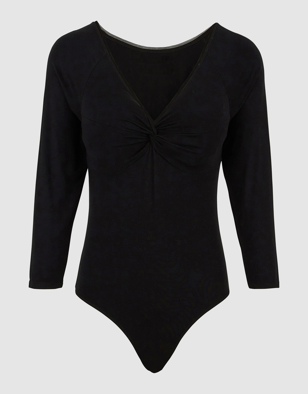 Sans Complexe - Chill Thermal V-Neck Long Sleeve Bodysuit