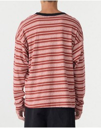 Bassike - Universal Stripe LS T-Shirt