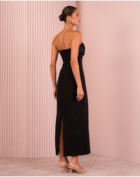 Azzurielle - Noland Strapless Gown