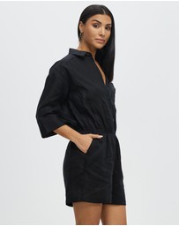 Grace Willow - Iris Linen Playsuit