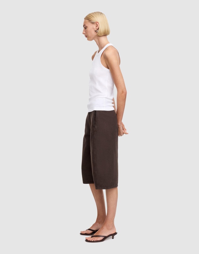 ARKET - Barrel Leg Canvas Shorts
