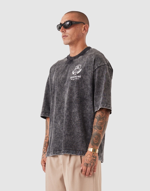 Zanerobe - Crest Flow Tee GD Ash Grey