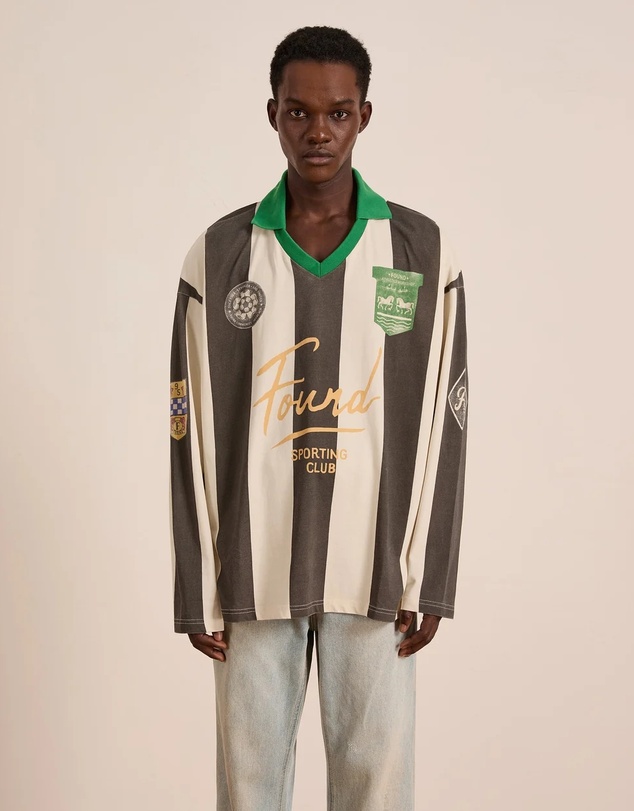 Found - Striped Sport LS Jersey