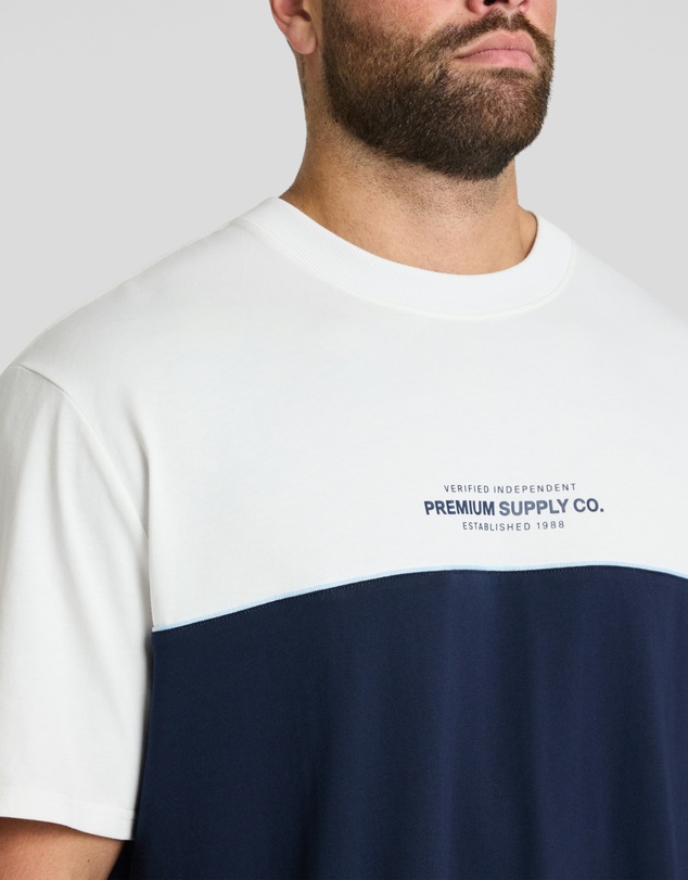 Johnny Bigg - Block Panel Relaxed Fit Tee
