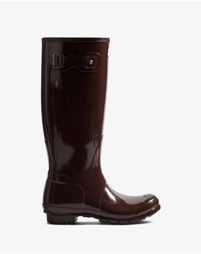 Hunter - Original Tall Gloss Boots - Women's