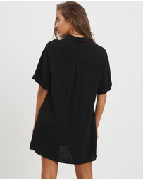 The Fated - Finesse Relaxed Shirt Dress