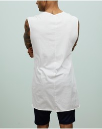 Surrounded By Ghosts - The Minium Cotton Muscle T-Shirt