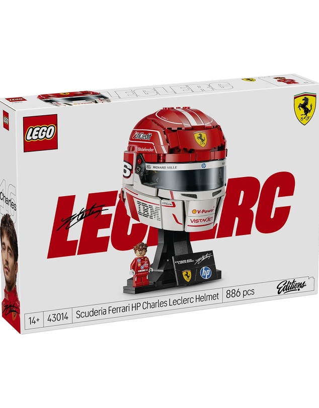 LEGO - 43014 Scuderia Ferrari Charles Lecler Helmet