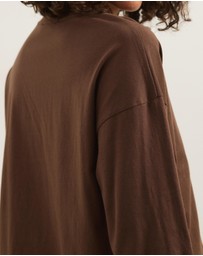Atmos&Here - Long Sleeve Oversized T-Shirt