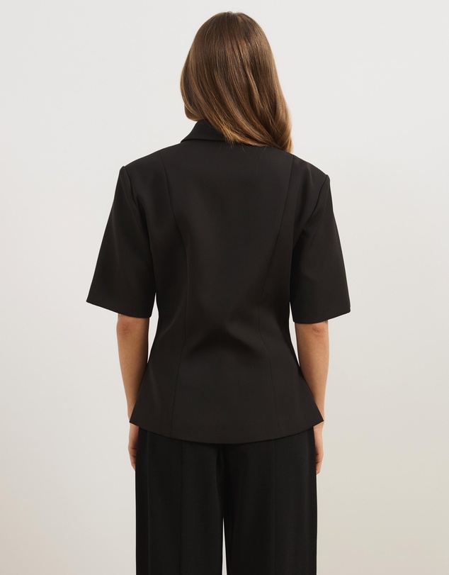 Atmos&Here - Lana Short Sleeve Blazer