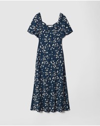 & Other Stories - Flutter-Sleeve Midi Dress