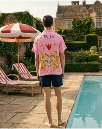 THE TALES - Crouching Tiger Silk Shirt
