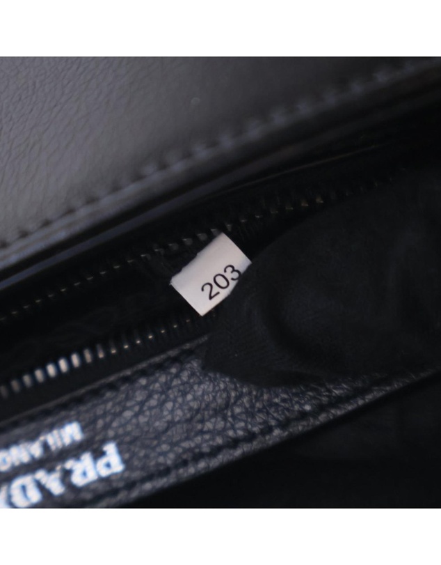 Pre-Loved by Azura Reborn - Pre-Loved Bicolor Glace Calfskin Studded Crossbody
