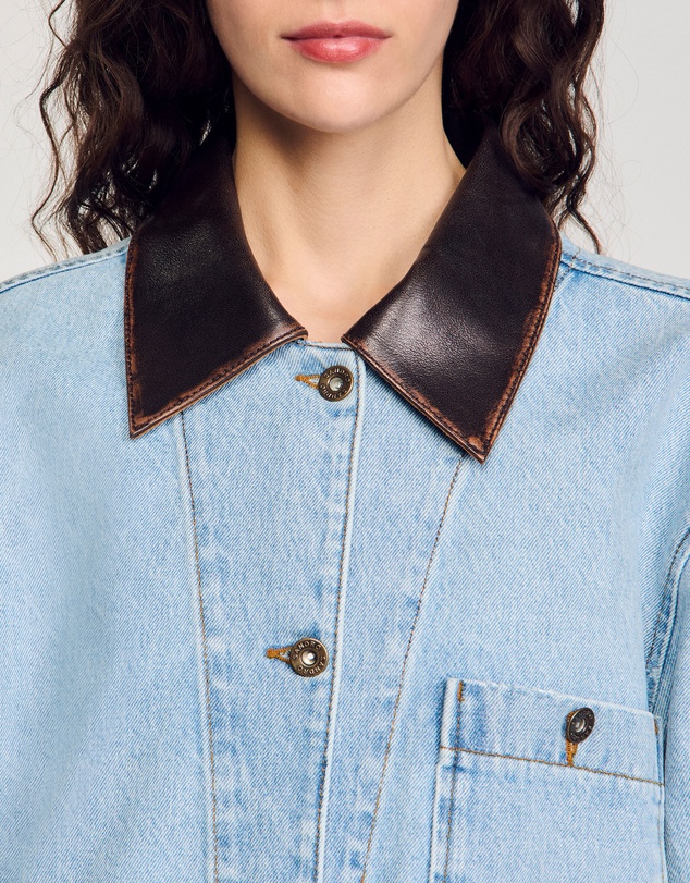 Sandro - Virginie Denim Jacket