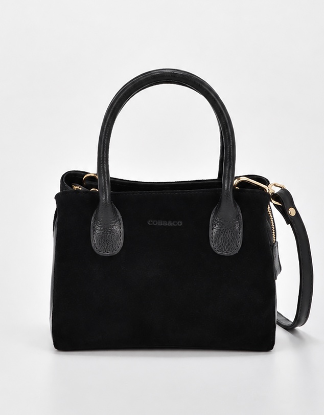 Cobb & Co - Bellview Suede Leather Crossbody Bag