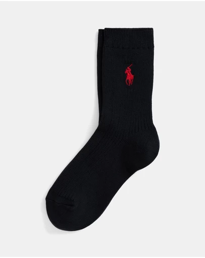 Polo Ralph Lauren - Ribbed Crew Socks - Babies-Kids