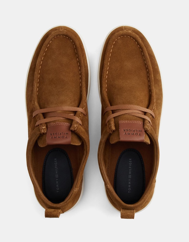 Tommy Hilfiger - Milann Light Suede Moc Toe Shoes - Men's