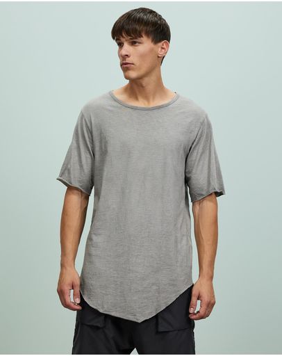 Slub Dark Grey Pigment Hand Dye