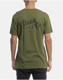 Stock & Co. - Scroll Tee