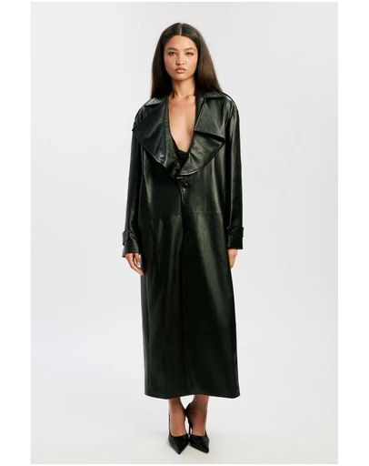 Bardot - Reilia Vegan Leather Coat