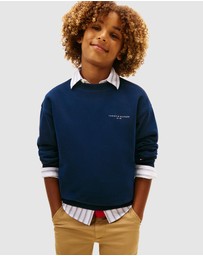 Tommy Hilfiger - Brushed Fleece Logo Sweatshirt - Kids