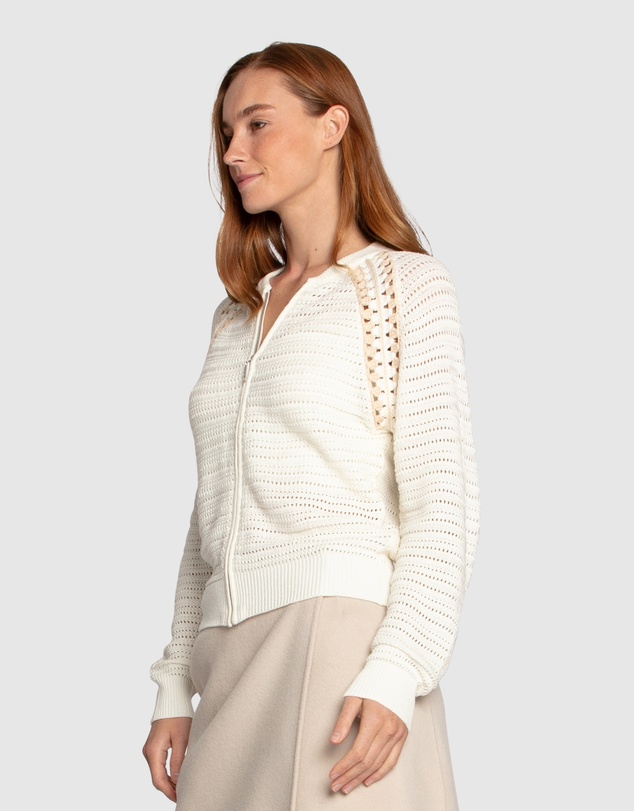 Belle & Bloom - Meadow Breeze Zip Knit