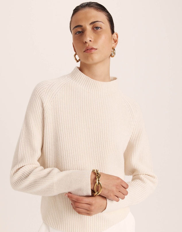 SABA - Nora Wool Cashmere Batwing Knit