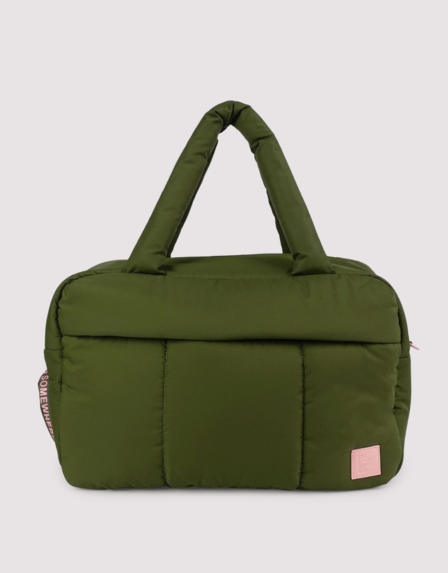 The Somewhere Co - Khaki Marshmallow Duffle Bag