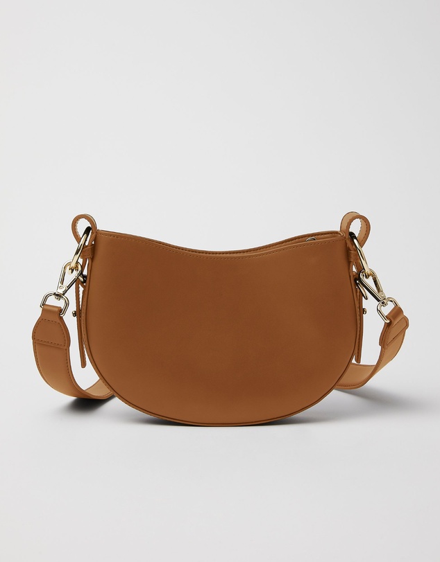 Mon Purse - Smooth Leather Saddle Bag