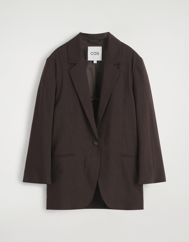 COS - Single-Breasted Linen Blazer