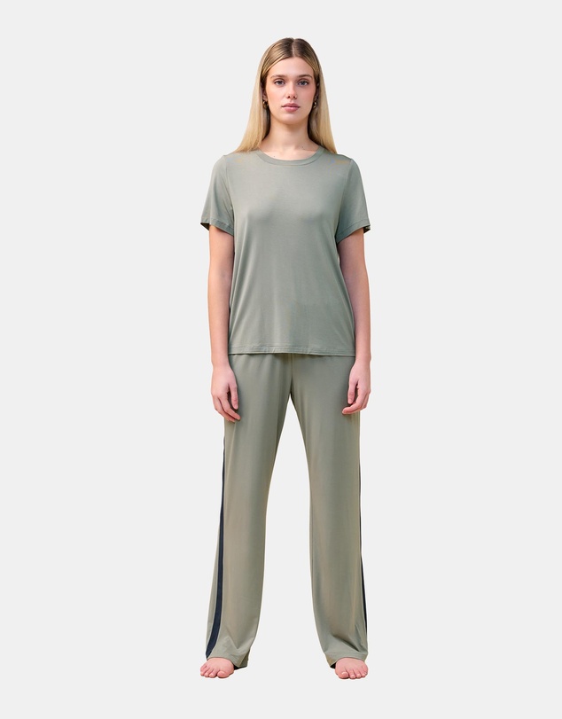 Gingerlilly - Inez Bamboo Pant with Stripe