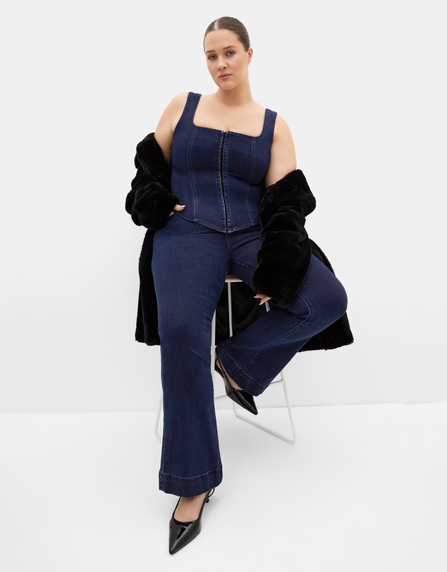City Chic - Harley Fit Lara Bootleg Regular Jean