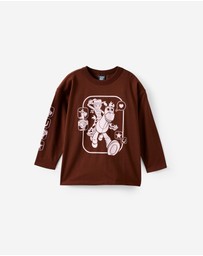 Cotton On Kids - License Long Sleeve Drop Shoulder Top