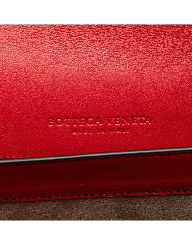 Bottega Veneta - Pre-Loved Nappa Intrecciato Microstud Montebello Crossbody