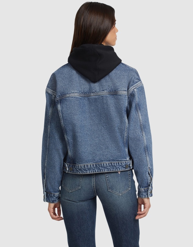 GUESS - GUESS JEANS Denim Trucker Jacket