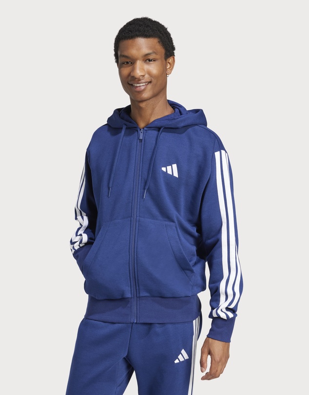adidas Sportswear - Essentials 3-Stripes Fleece Hoodie Mens