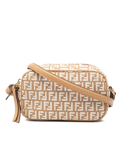 Pre-Loved by Azura Reborn - Pre-Loved Mini Raffia FF 1974 Camera Bag