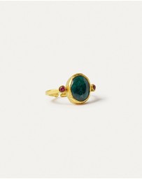 Ottoman Hands - Lucia Emerald Cocktail Ring