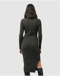 Ripe Maternity - Nella Rib Nursing Knit Dress