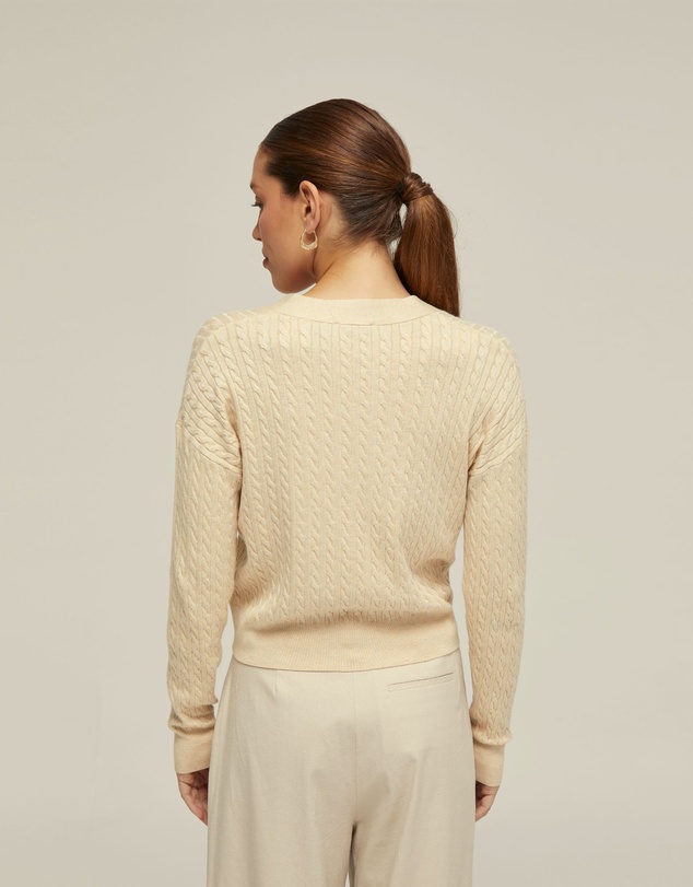 Oxford - Erin Cable Cardigan