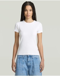 G-Star - Rib Cap Sleeve Tee