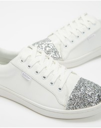 Holster - Stardust Glitter Sneaker- White - Women's