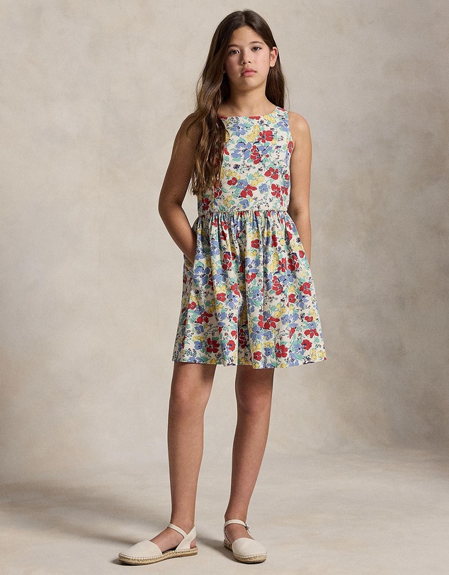 Polo Ralph Lauren - Floral Cotton Dress - Teens