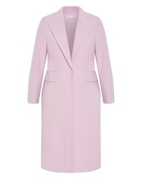 City Chic - Keira Longline Melton Coat