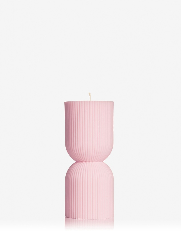 XRJ Celebrations - Spice Midi Candle Pastel Pink
